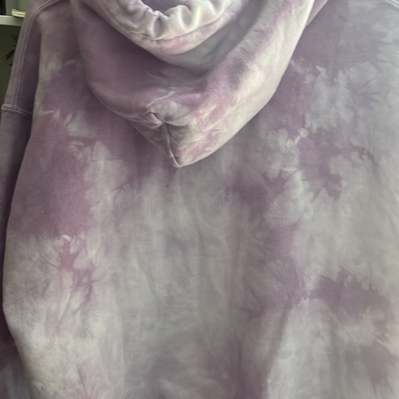 Purple tie dye hoodie size L David Dobrik brand - Picture 4 of 5